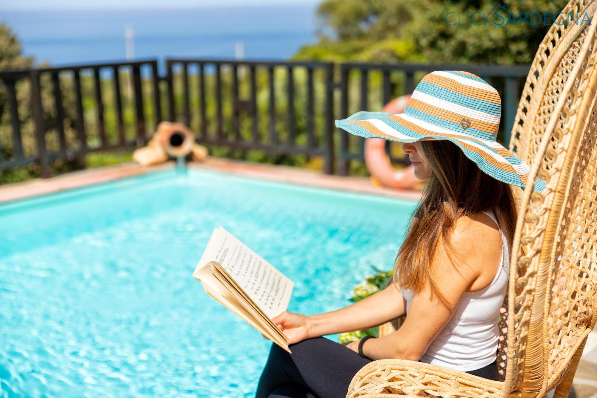 Alghero Villa Barranch With Sea View Swimming Pool For 6 People Ngoại thất bức ảnh