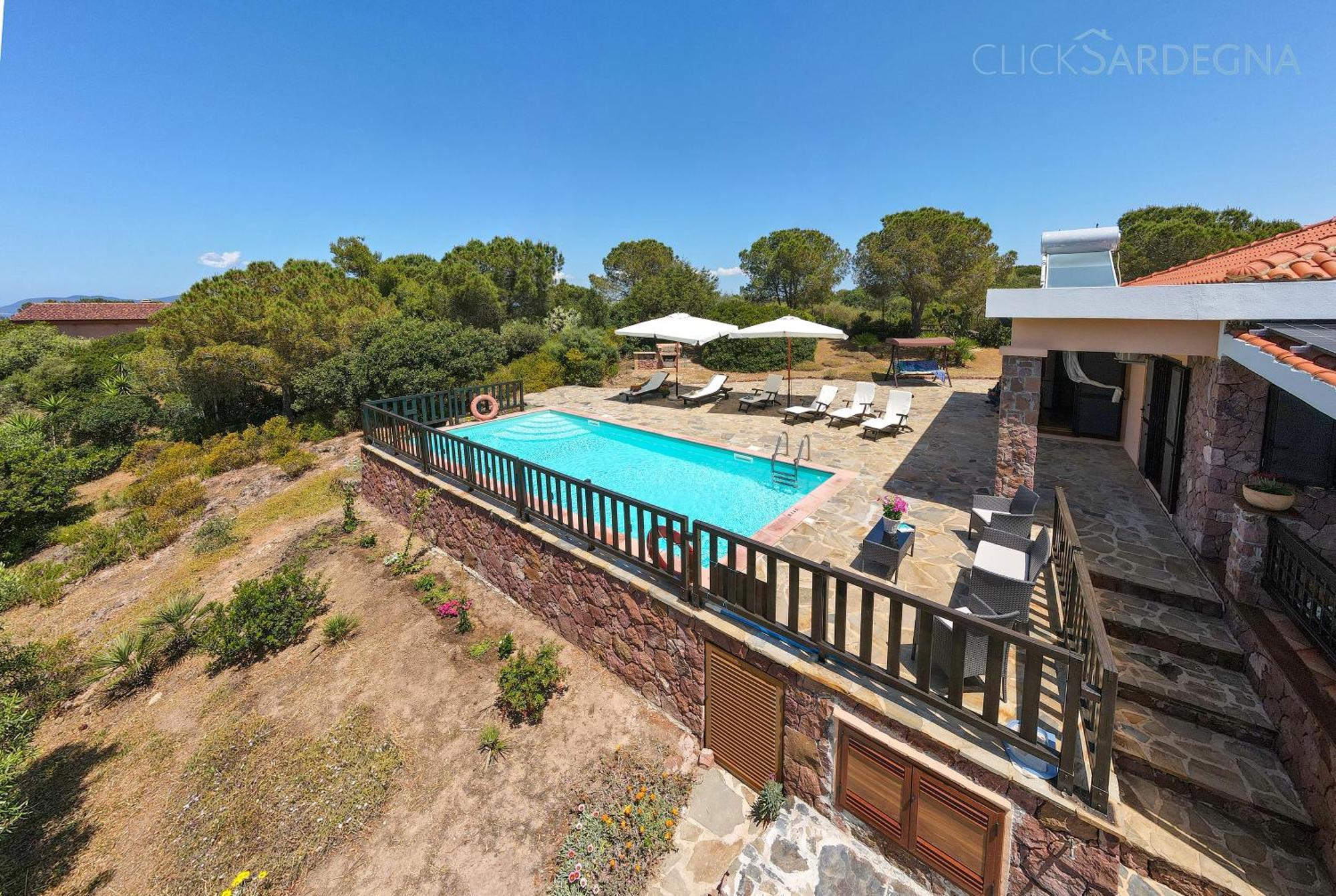 Alghero Villa Barranch With Sea View Swimming Pool For 6 People Ngoại thất bức ảnh