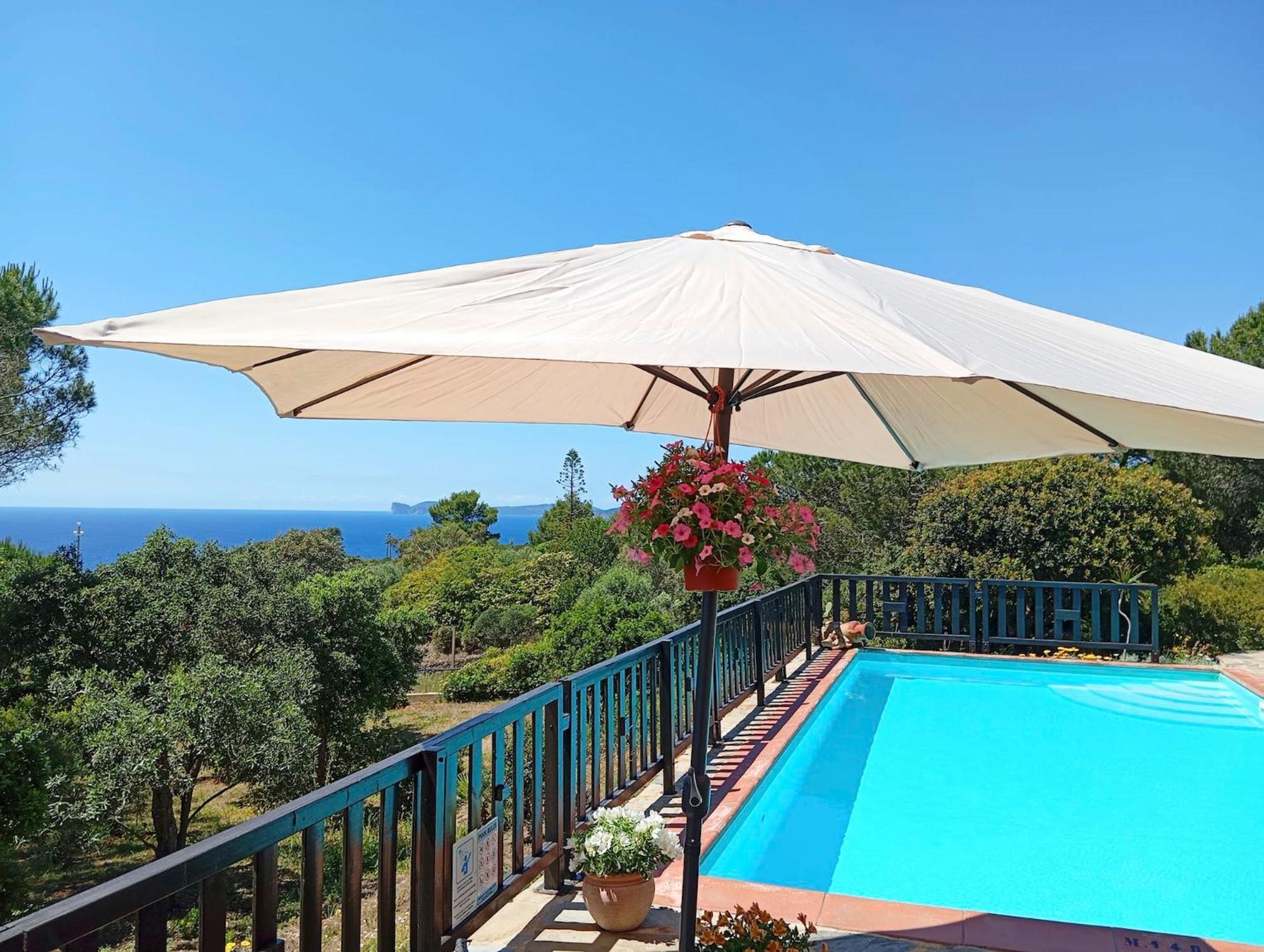 Alghero Villa Barranch With Sea View Swimming Pool For 6 People Ngoại thất bức ảnh